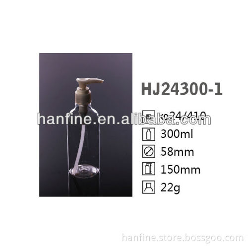 Factory 300ML Plastic PET moisturizing conditioner bottle